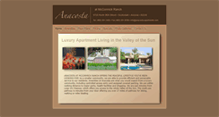 Desktop Screenshot of anacosta.com